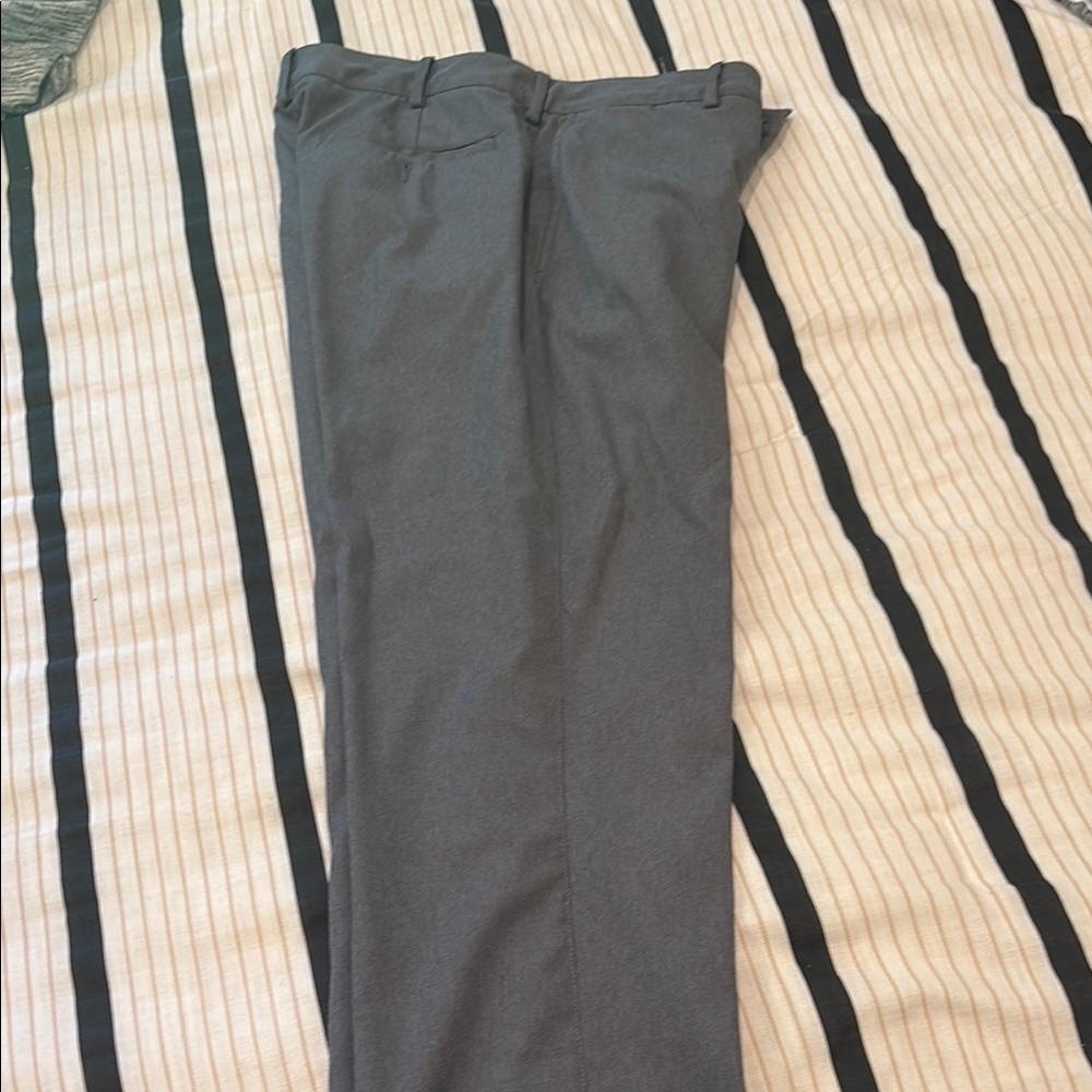 Men's Gray performance pants